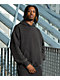 Ninth Hall Fundamentals Distressed Black Boxy Hoodie - Thumbnail image 7 of 7