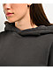 Ninth Hall Fundamentals Distressed Black Wash Hoodie - Thumbnail image 3 of 5