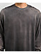 Ninth Hall Fundamentals Distressed Black Wash Long Sleeve T-Shirt - Thumbnail image 3 of 7