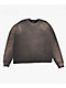 Ninth Hall Fundamentals Distressed Black Wash Long Sleeve T-Shirt - Thumbnail image 7 of 7