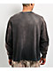 Ninth Hall Fundamentals Distressed Black Wash Long Sleeve T-Shirt - Thumbnail image 2 of 7