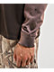 Ninth Hall Fundamentals Distressed Brown Wash Long Sleeve T-Shirt - Thumbnail image 6 of 7