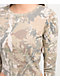 Ninth Hall Fundamentals Estie Light Camo Long Sleeve Crop T-Shirt - Thumbnail image 3 of 3