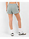 Ninth Hall Fundamentals Jara Blue Wash Relaxed Sweat Shorts - Thumbnail image 2 of 3