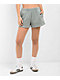 Ninth Hall Fundamentals Jara Blue Wash Relaxed Sweat Shorts - Thumbnail image 1 of 3