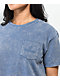 Ninth Hall Fundamentals Kaeya Blue Wash Crop T-Shirt