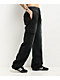Ninth Hall Fundamentals Koa Black Sunbleached Relaxed Cargo Sweatpants - Thumbnail image 3 of 7