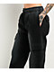 Ninth Hall Fundamentals Koa Black Sunbleached Relaxed Cargo Sweatpants - Thumbnail image 4 of 7