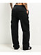 Ninth Hall Fundamentals Koa Black Sunbleached Relaxed Cargo Sweatpants - Thumbnail image 2 of 7