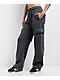 Ninth Hall Fundamentals Koa Heather Grey Cargo Relaxed Sweatpants - Thumbnail image 3 of 7