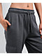 Ninth Hall Fundamentals Koa Heather Grey Cargo Relaxed Sweatpants - Thumbnail image 4 of 7