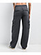 Ninth Hall Fundamentals Koa Heather Grey Cargo Relaxed Sweatpants - Thumbnail image 2 of 7