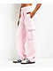 Ninth Hall Fundamentals Koa Pink Tulle Cargo Relaxed Sweatpants - Thumbnail image 4 of 9