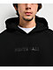 Ninth Hall Fundamentals Logo Black Washed Oversized Hoodie - Thumbnail image 4 of 6