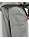Ninth Hall Fundamentals Logo Grey Oversized Open Hem Sweatpants - Thumbnail image 5 of 8