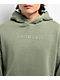 Ninth Hall Fundamentals Logo Light Green Oversized Hoodie - Thumbnail image 3 of 5