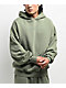 Ninth Hall Fundamentals Logo Light Green Oversized Hoodie - Thumbnail image 1 of 5