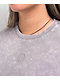 Ninth Hall Fundamentals Maeve Grey Mineral Wash Oversized T-Shirt - Thumbnail image 2 of 2