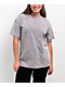 Ninth Hall Fundamentals Maeve Grey Mineral Wash Oversized T-Shirt - Thumbnail image 1 of 2