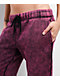 Ninth Hall Fundamentals Mellie Red Static Wash Relaxed Sweatpants - Thumbnail image 3 of 6