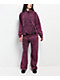 Ninth Hall Fundamentals Mellie Red Static Wash Relaxed Sweatpants - Thumbnail image 6 of 6