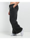 Ninth Hall Fundamentals Milla Black Wash Relaxed Sweatpants - Thumbnail image 4 of 8