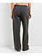 Ninth Hall Fundamentals Milla Black Wash Relaxed Sweatpants - Thumbnail image 2 of 8