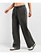 Ninth Hall Fundamentals Milla Black Wash Relaxed Sweatpants - Thumbnail image 1 of 8