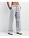 Ninth Hall Fundamentals Milla Heather Grey Relaxed Sweatpants - Thumbnail image 1 of 3