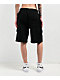 Ninth Hall Fundamentals Morgan Black Cargo Sweat Shorts - Thumbnail image 2 of 5