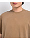 Ninth Hall Fundamentals Olive Wash Boxy T-Shirt - Thumbnail image 2 of 2