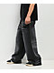 Ninth Hall Fundamentals Open Hem Grey Wash Baggy Sweatpants - Thumbnail image 6 of 6