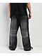 Ninth Hall Fundamentals Open Hem Grey Wash Baggy Sweatpants - Thumbnail image 2 of 6