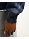 Ninth Hall Fundamentals Open Hem Purple Wash Crop Zip Hoodie - Thumbnail image 5 of 8