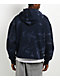 Ninth Hall Fundamentals Open Hem Purple Wash Crop Zip Hoodie - Thumbnail image 2 of 8
