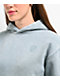 Ninth Hall Fundamentals Oso Blue Wash Relaxed Hoodie - Thumbnail image 3 of 4