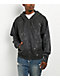 Ninth Hall Fundamentals Paint Drip Charcoal Zip Hoodie - Thumbnail image 5 of 5