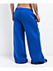 Ninth Hall Fundamentals Perrie Blue Wide Leg Sweatpants - Thumbnail image 2 of 6