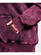 Ninth Hall Fundamentals Raglan Red Static Wash Relaxed Hoodie - Thumbnail image 4 of 6