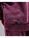 Ninth Hall Fundamentals Raglan Red Static Wash Relaxed Hoodie - Thumbnail image 5 of 6