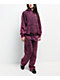 Ninth Hall Fundamentals Raglan Red Static Wash Relaxed Hoodie - Thumbnail image 6 of 6