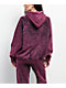 Ninth Hall Fundamentals Raglan Red Static Wash Relaxed Hoodie - Thumbnail image 2 of 6