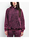 Ninth Hall Fundamentals Raglan Red Static Wash Relaxed Hoodie - Thumbnail image 1 of 6
