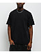 Ninth Hall Fundamentals Raw Edge Black Wash Boxy T-Shirt - Thumbnail image 1 of 5
