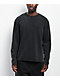 Ninth Hall Fundamentals Raw Edge Black Wash Long Sleeve T-Shirt - Thumbnail image 1 of 3