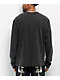 Ninth Hall Fundamentals Raw Edge Charcoal Wash Long Sleeve T-Shirt - Thumbnail image 2 of 4