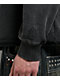 Ninth Hall Fundamentals Raw Hem Black Wash Hoodie - Thumbnail image 4 of 5