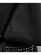 Ninth Hall Fundamentals Raw Hem Black Wash Hoodie - Thumbnail image 5 of 5