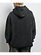 Ninth Hall Fundamentals Raw Hem Black Wash Hoodie - Thumbnail image 2 of 5