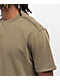 Ninth Hall Fundamentals Raw Olive Green Boxy T-Shirt  - Thumbnail image 4 of 5
